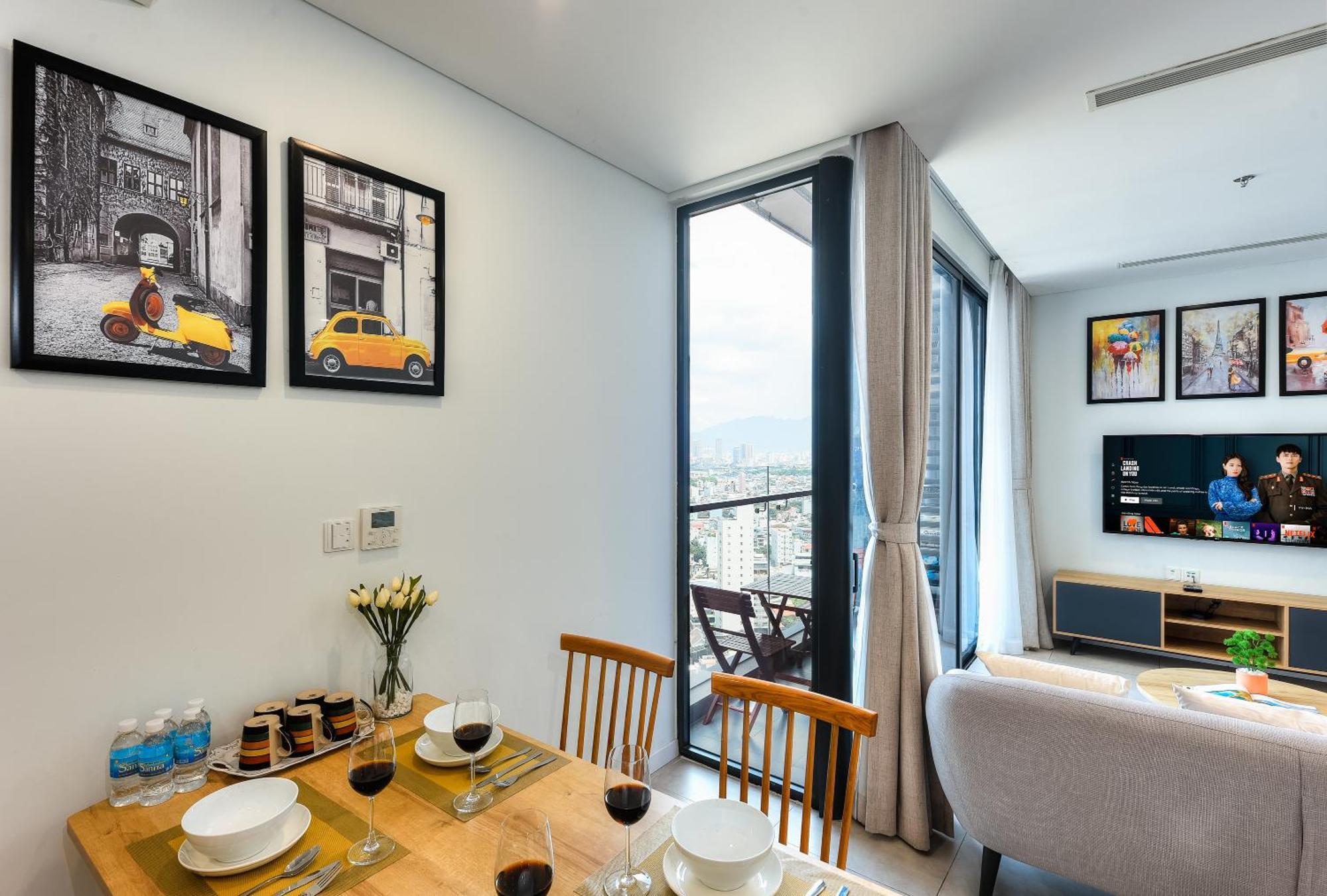 S Lux Apartment Scenia Bay Να Τρανγκ Εξωτερικό φωτογραφία