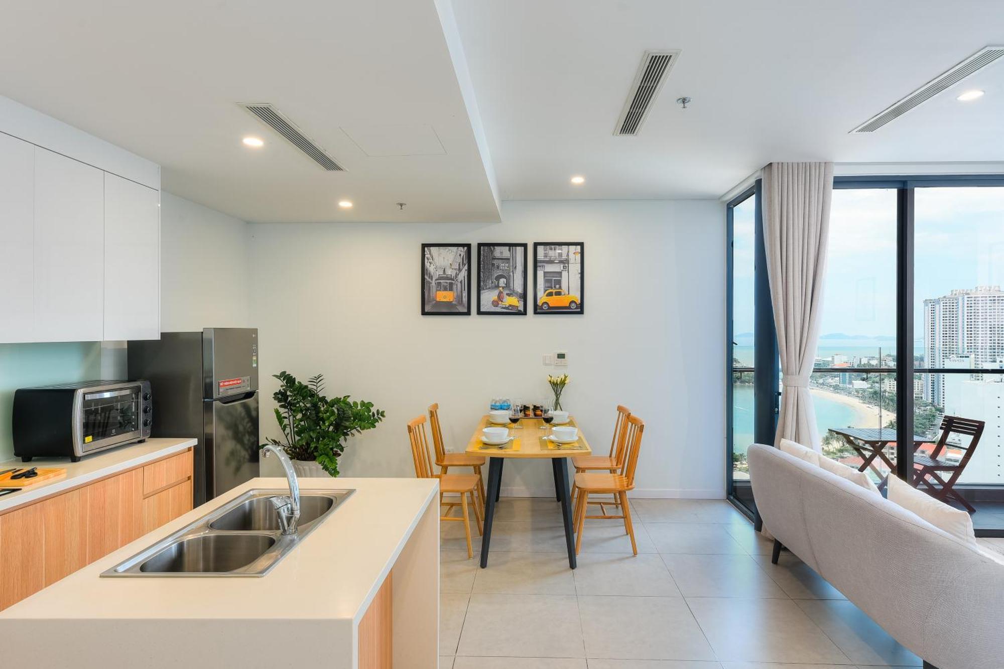 S Lux Apartment Scenia Bay Να Τρανγκ Εξωτερικό φωτογραφία