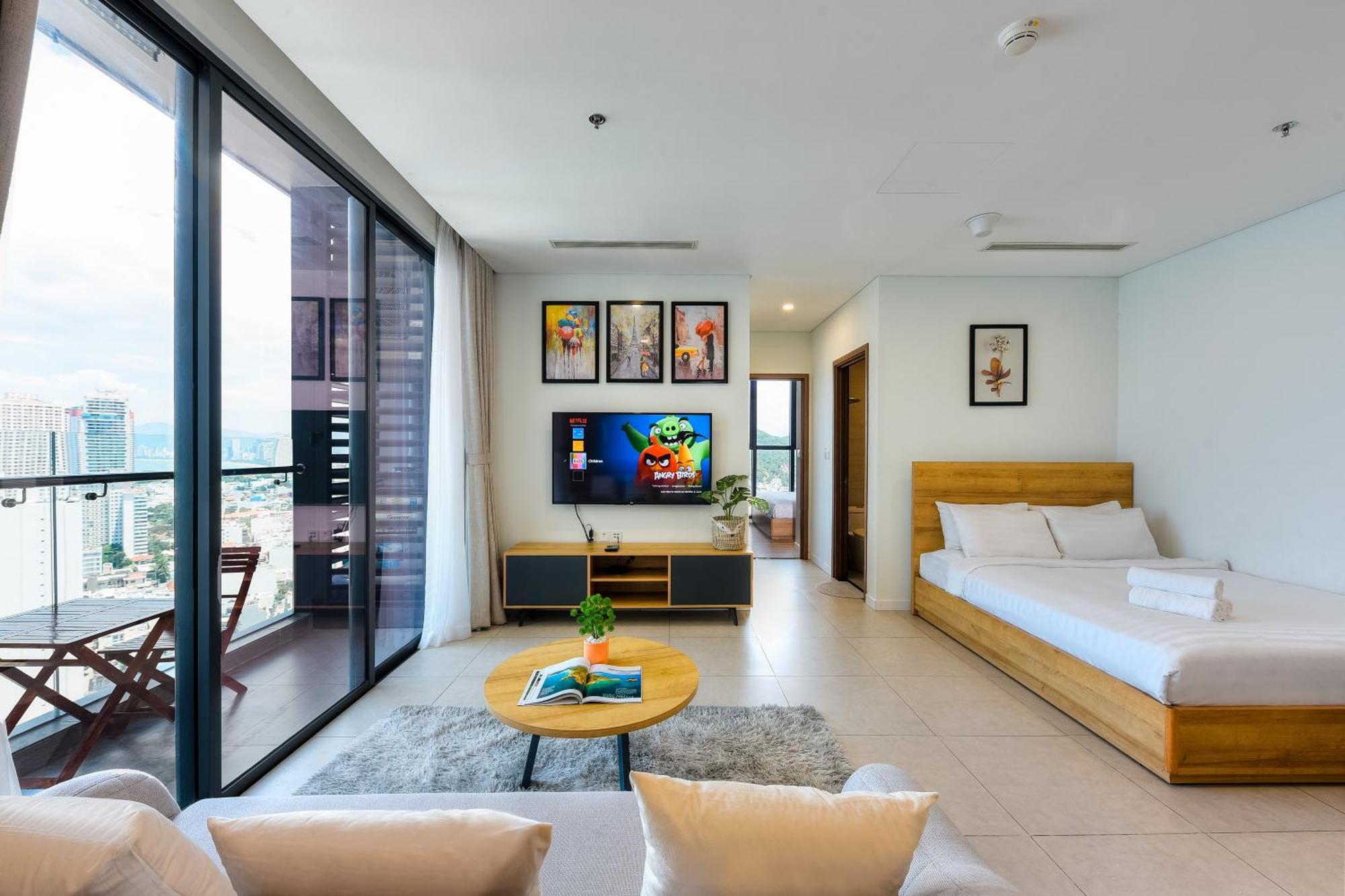 S Lux Apartment Scenia Bay Να Τρανγκ Εξωτερικό φωτογραφία