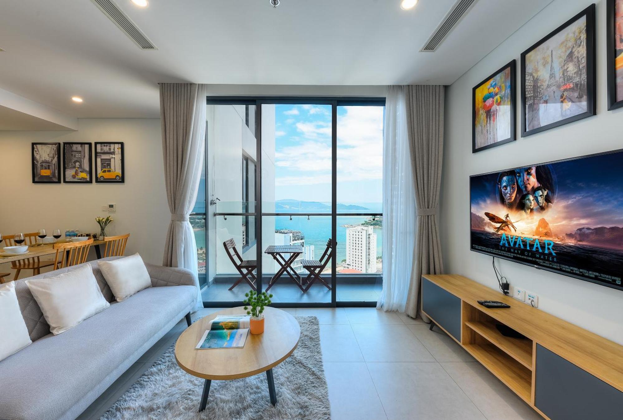 S Lux Apartment Scenia Bay Να Τρανγκ Εξωτερικό φωτογραφία