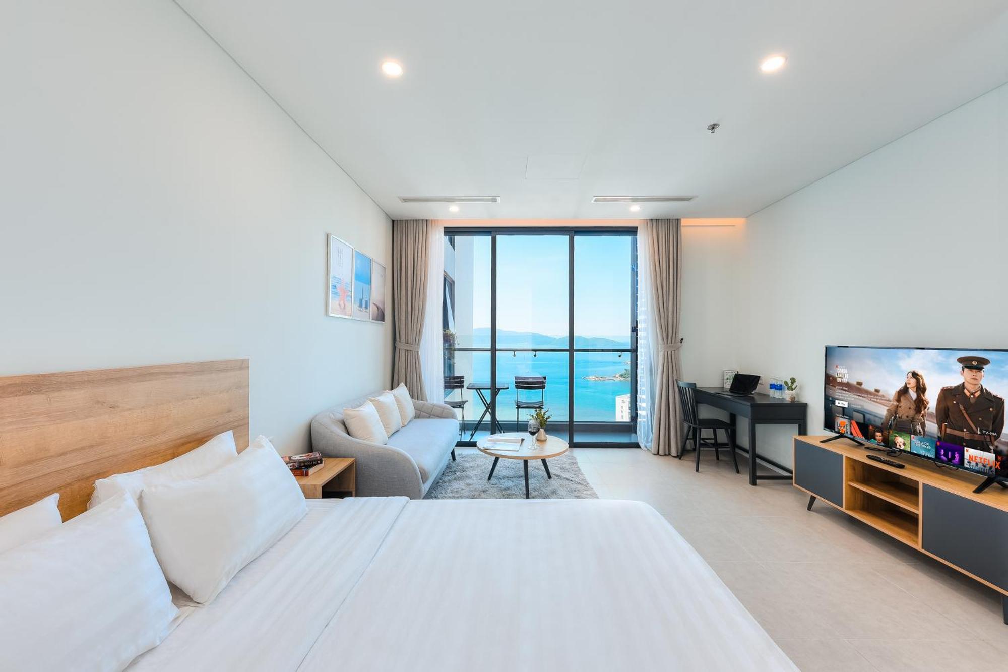 S Lux Apartment Scenia Bay Να Τρανγκ Εξωτερικό φωτογραφία